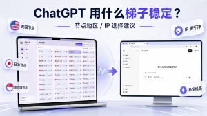 ChatGPT 用什么梯子稳定?节点地区和 IP 选择建议