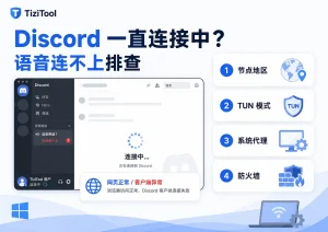 Discord 用什么梯子稳定?一直连接中和语音连不上怎么解决