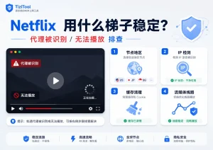Netflix 用什么梯子稳定?2026 年代理被识别和无法播放解决方法
